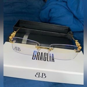 Bragila gold glasses